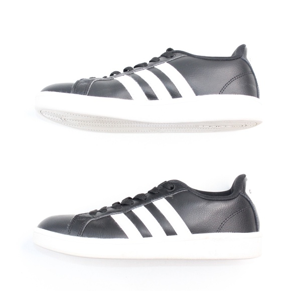 Adidas Cloudfoam Advantage 3 White Stripe Sneakers - Picture 6 of 8